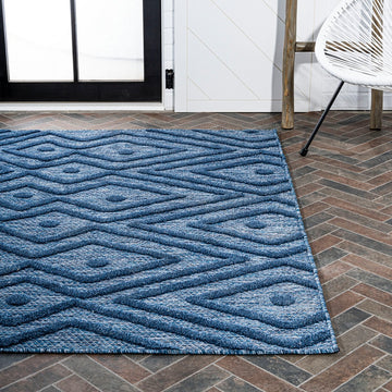 Balansat Moroccan Diamond Indoor/outdoor Area Rug